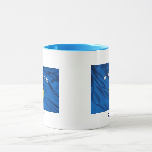 Vlag van Kosovo Mok (Midden)