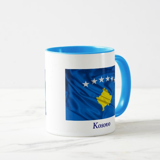 Vlag van Kosovo Mok (Voorkant rechts)
