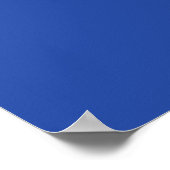 Vlag van kosovo poster (Hoek)
