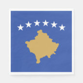 Vlag van Kosovo Servet (Voorkant)