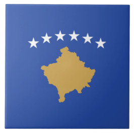Vlag van Kosovo Tegeltje