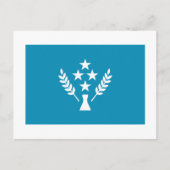 Vlag van Kosrae Briefkaart (Voorkant)