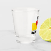 Vlag van Krasnodar, RUSLAND Shot Glas (Links)