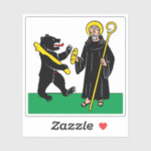 Vlag van Kriens, Zwitserland Sticker (Vel)