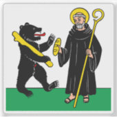 Vlag van Kriens, Zwitserland Sticker (Voorkant)