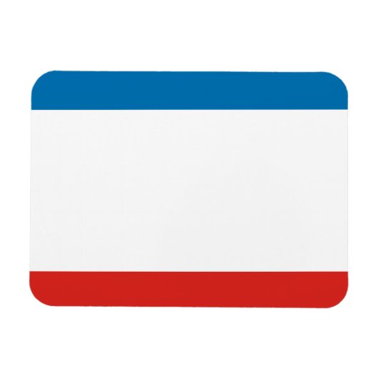 Vlag van Krim Magneet (Horizontaal)