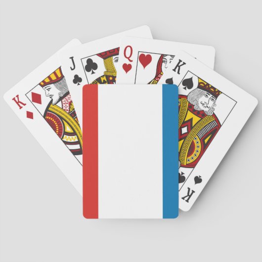 Vlag van Krim Pokerkaarten (Achterkant)