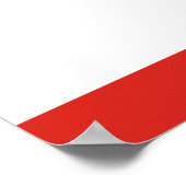 Vlag van Krim Poster (Hoek)