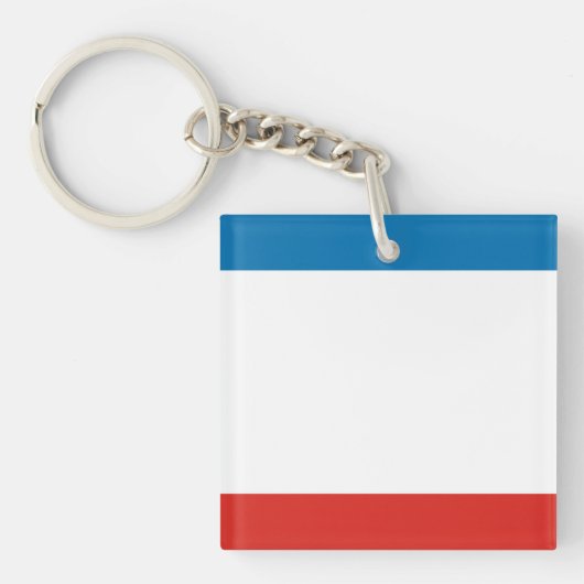 Vlag van Krim Sleutelhanger (Voorkant)