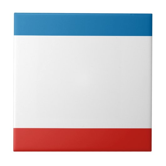 Vlag van Krim Tegeltje (Voorkant)