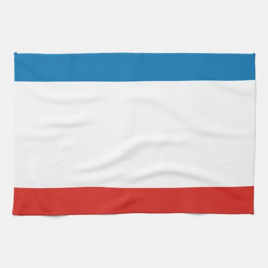 Vlag van Krim Theedoek (Horizontaal)