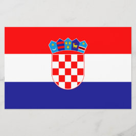 Vlag van Kroatië Briefpapier