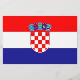 Vlag van Kroatië Briefpapier