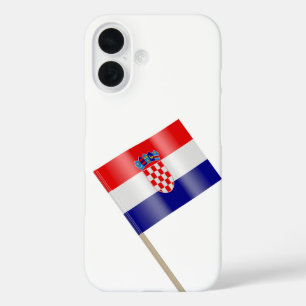 Vlag van Kroatië iPhone 16 Hoesje