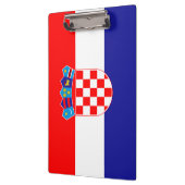 Vlag van Kroatië Klembord (Links)