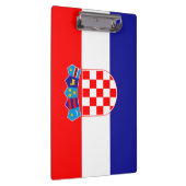 Vlag van Kroatië Klembord (Rechts)