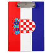 Vlag van Kroatië Klembord (Voorkant)