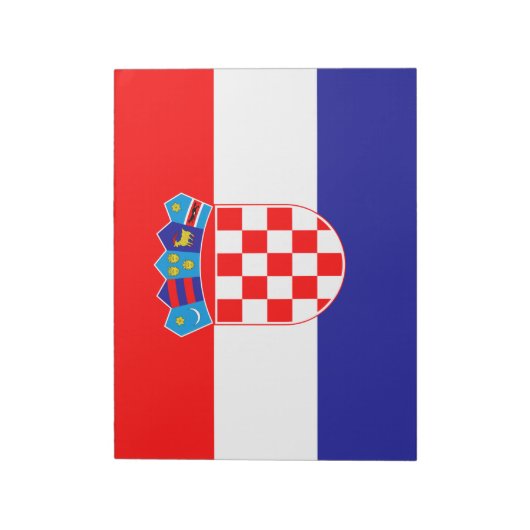 Vlag van Kroatië Notitieblok (Linkerzijde)