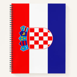 Vlag van Kroatië Notitieboek