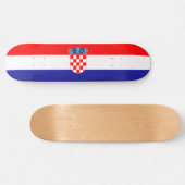 Vlag van Kroatië Persoonlijk Skateboard (Horizontaal)