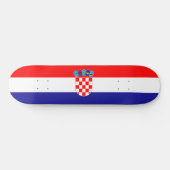 Vlag van Kroatië Persoonlijk Skateboard (Horizontaal)
