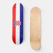 Vlag van Kroatië Persoonlijk Skateboard (Voorkant)