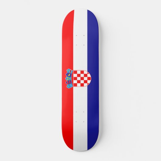 Vlag van Kroatië Persoonlijk Skateboard (Voorkant)