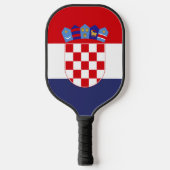 Vlag van Kroatië Pickleball Paddle (Voorkant)
