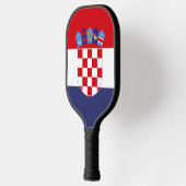 Vlag van Kroatië Pickleball Paddle (Links)