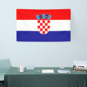 Vlag van Kroatië Spandoek (Beurs)