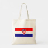 Vlag van Kroatië Tote Bag (Achterkant)