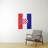 Vlag van Kroatië Wandkleed (In situ)
