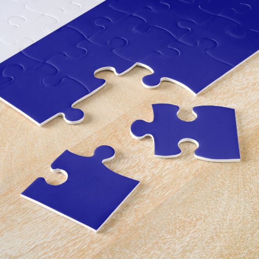 Vlag van Kroatische foto-puzzel Legpuzzel (Zijkant)