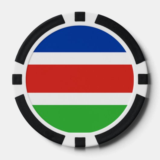 Vlag van Laarbeek Poker Chips (Voorkant)