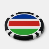 Vlag van Laarbeek Poker Chips (Enkel)