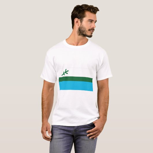Vlag van Labrador T-shirt (Voorkant volledig)
