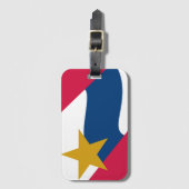 Vlag van Lafayette, Indiana Bagagelabel (Voorkant (verticaal))