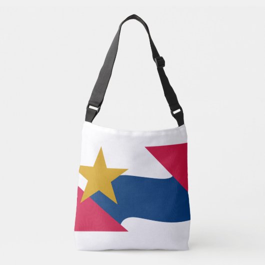 Vlag van Lafayette, Indiana Crossbody Tas (Voorkant)