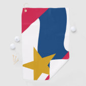 Vlag van Lafayette, Indiana Golfhanddoek (Insitu)