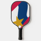 Vlag van Lafayette, Indiana Pickleball Paddle (Achterkant)