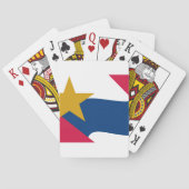 Vlag van Lafayette, Indiana Pokerkaarten (Achterkant)