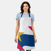 Vlag van Lafayette, Indiana Schort (Gedragen)