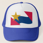 Vlag van Lafayette, Indiana Trucker Pet (Voorkant)