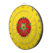 Vlag van Lancashire Dartbord (Voorkant Rechts)