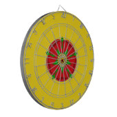 Vlag van Lancashire Dartbord (Voorkant Links)