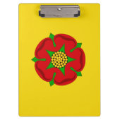 Vlag van Lancashire Klembord (Voorkant)