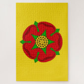 Vlag van Lancashire Legpuzzel (Verticaal)