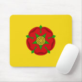 Vlag van Lancashire Muismat (Met muis)