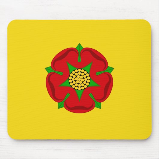 Vlag van Lancashire Muismat (Voorkant)