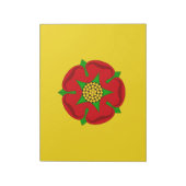 Vlag van Lancashire Notitieblok (Linkerzijde)
